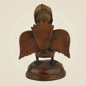 Brass Lord Garuda Handcrafted Statue