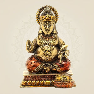 Handcrafted Lord Kuber Sculpture