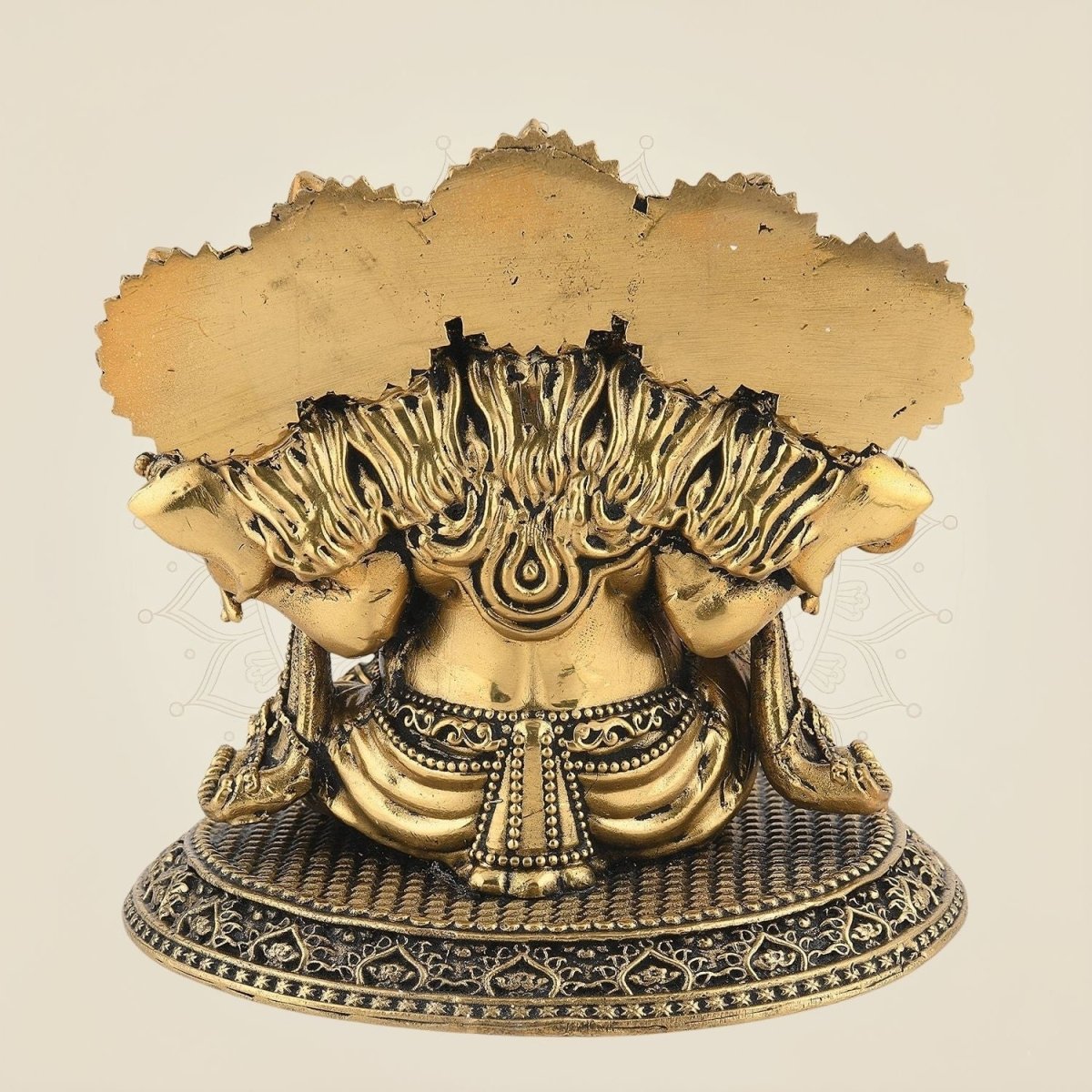 Pure Brass Panchmukhi figurine