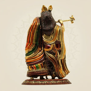 Handcrafted radha krishna Leela Statue