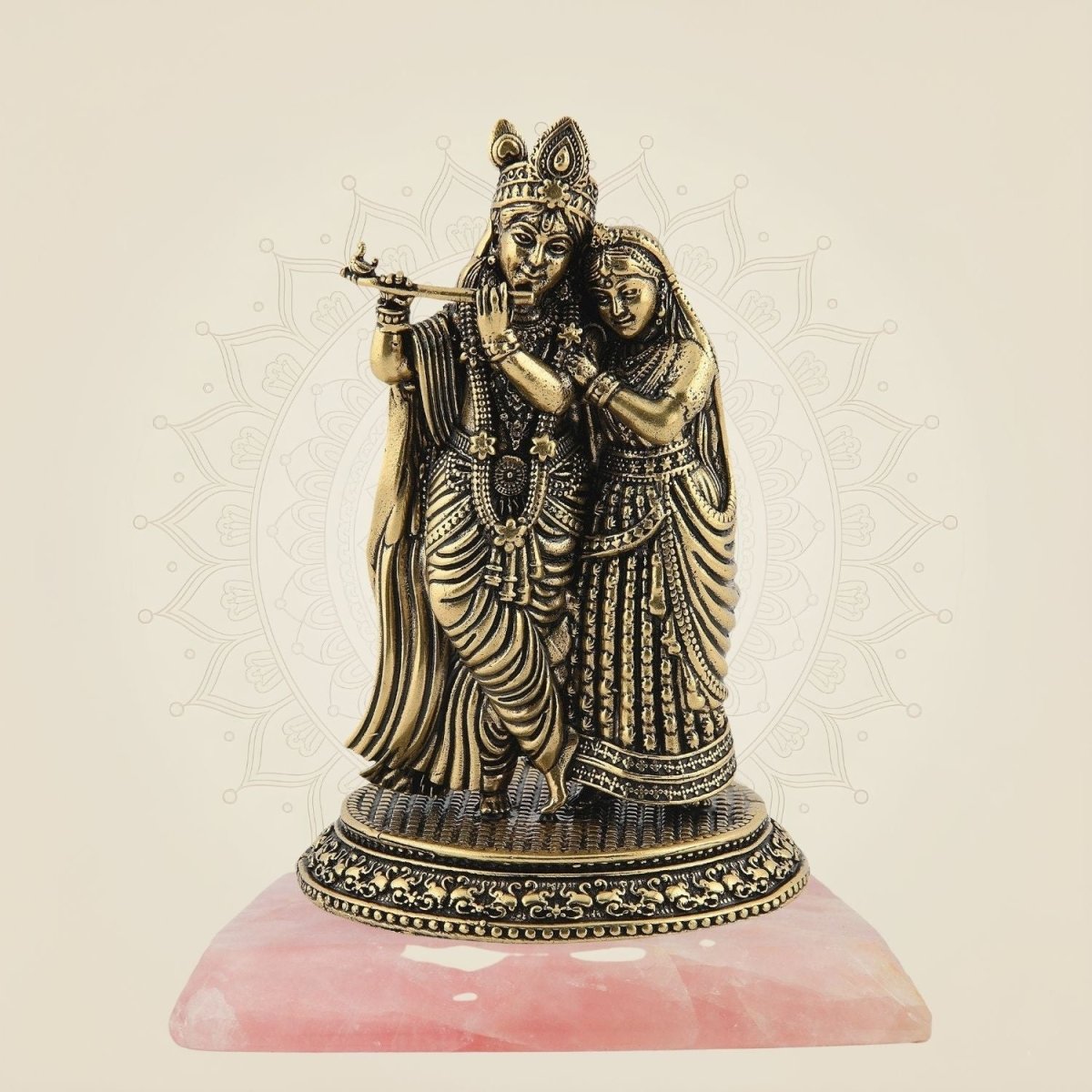 Brass Radha Krishna