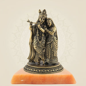 Brass Radha Krishna