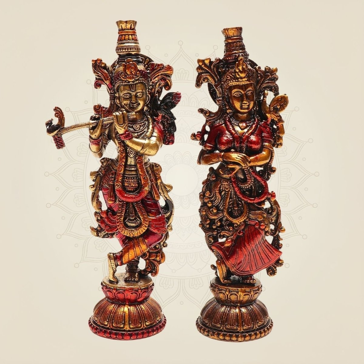 Brass Radha Krishna Idol Leela