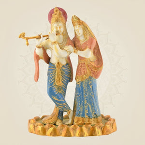Radha Krishna with Flute