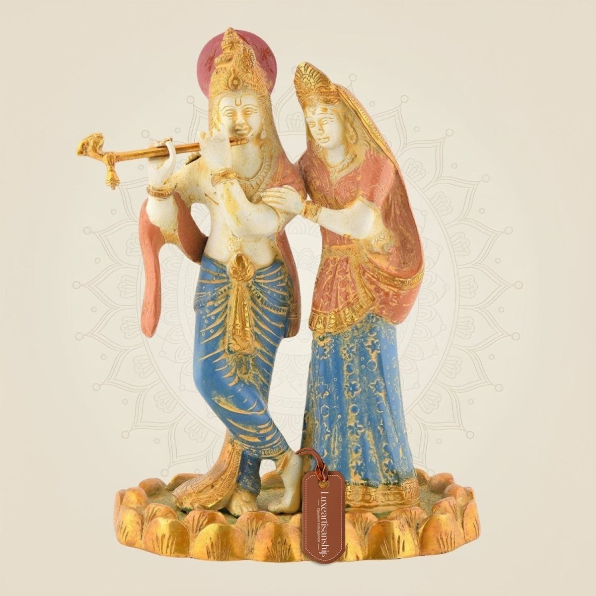 Radha Krishna with Flute