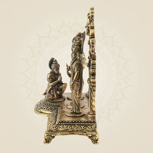 Brass Ram Darbar Statue