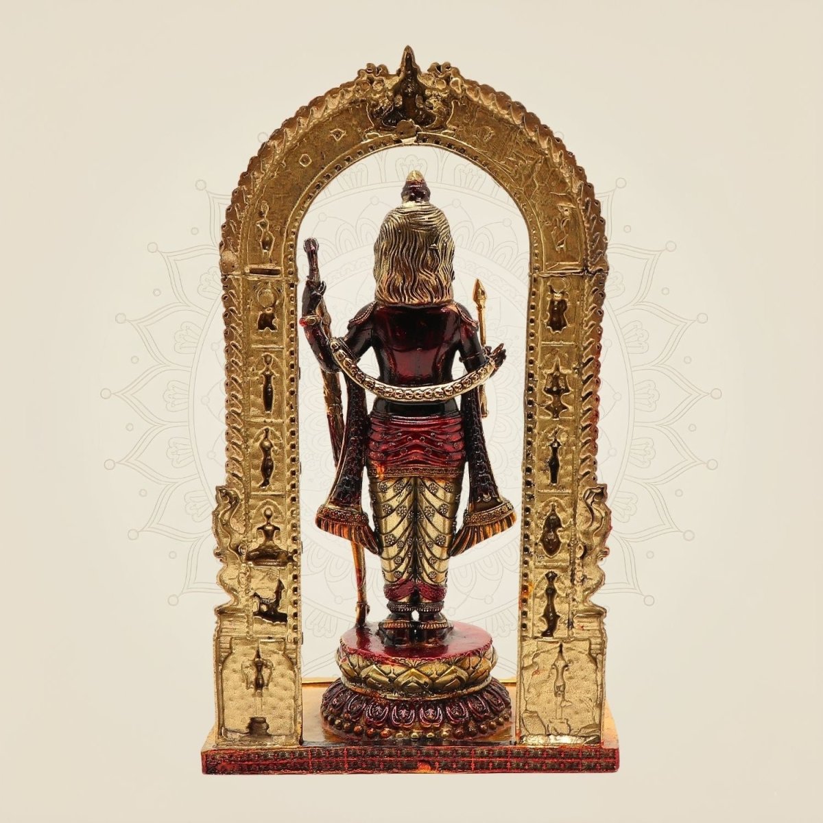 Hand-painted Ram Lalla statue