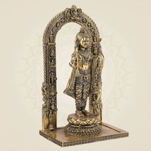 Ram Lalla brass statue for home temple