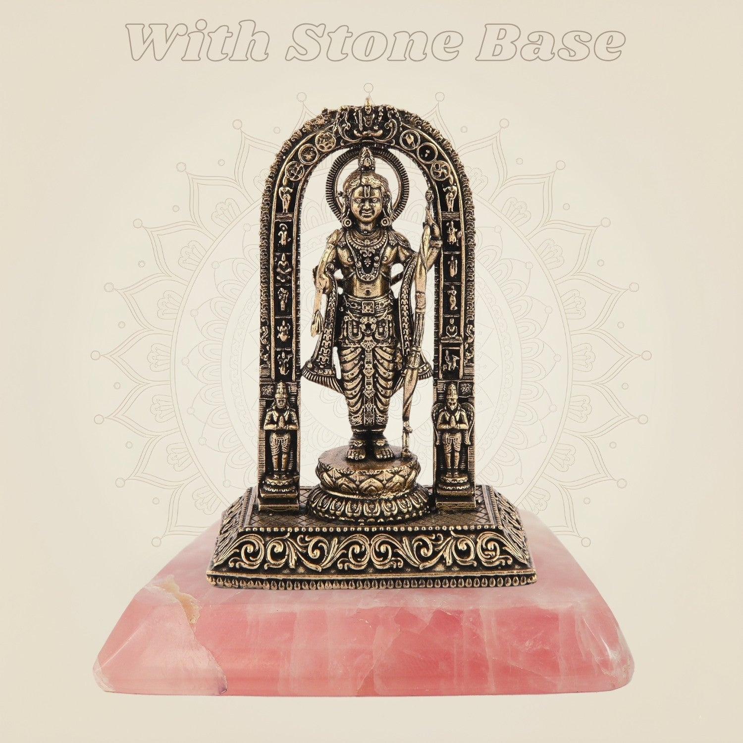 Brass Ram Lalla Idol 3.75" Inch