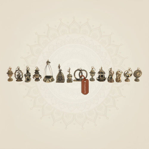 Rani Trishala Brass 14 Swapna (Auspicious Dreams) Set