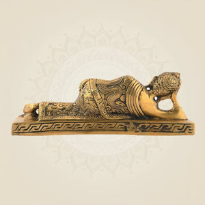 Lord Buddha statue in brass