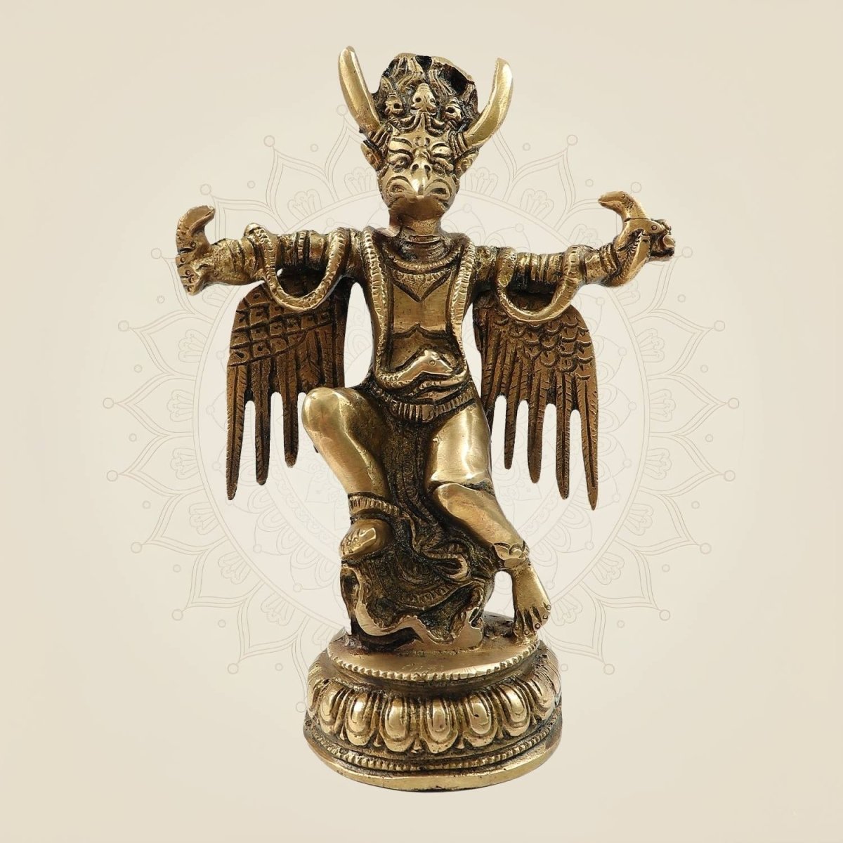 Sacred Brass Garuda Idol