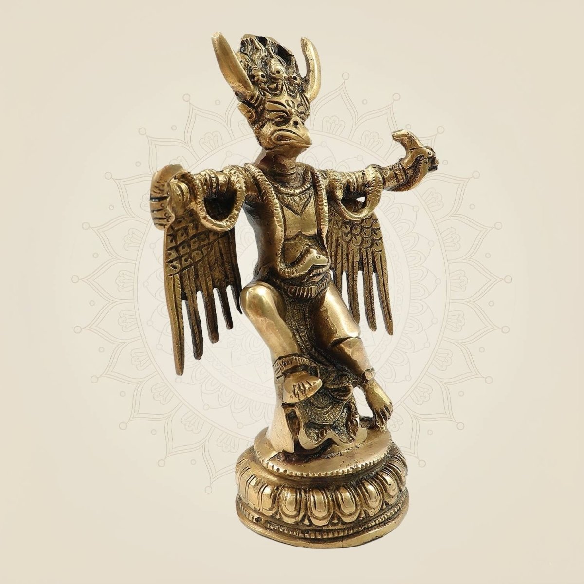 Vishnu’s Vahana Statue 8"