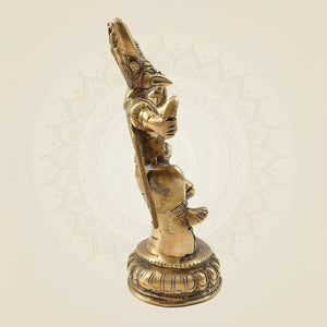 Sacred Brass Garuda Murti