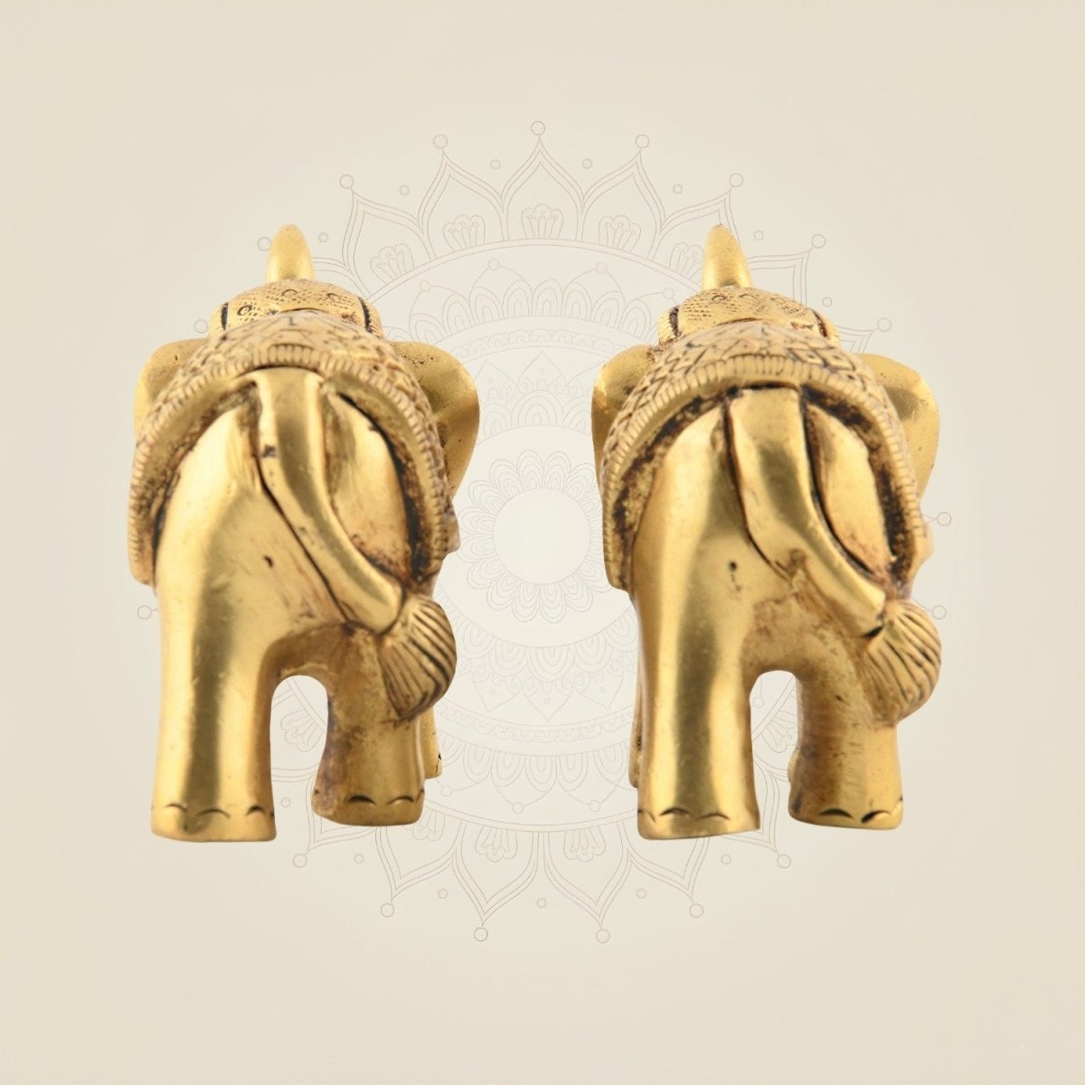 Handcrafted Brass Elephant Statue