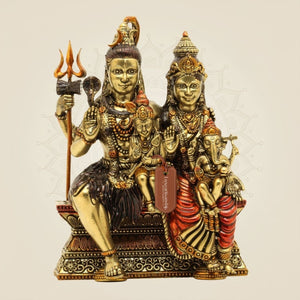 Brass Shiv Parivar Idol