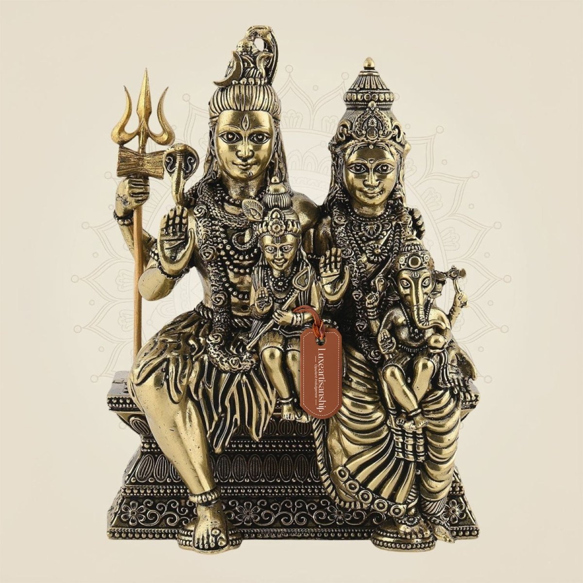 Brass Shiv Parivar Idol
