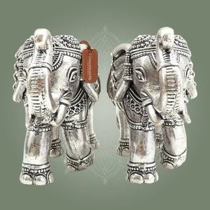 Elephant Brass Statue