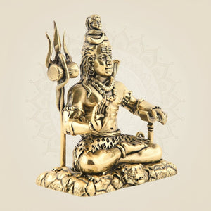Peaceful Mahadev Idol for Home & Office