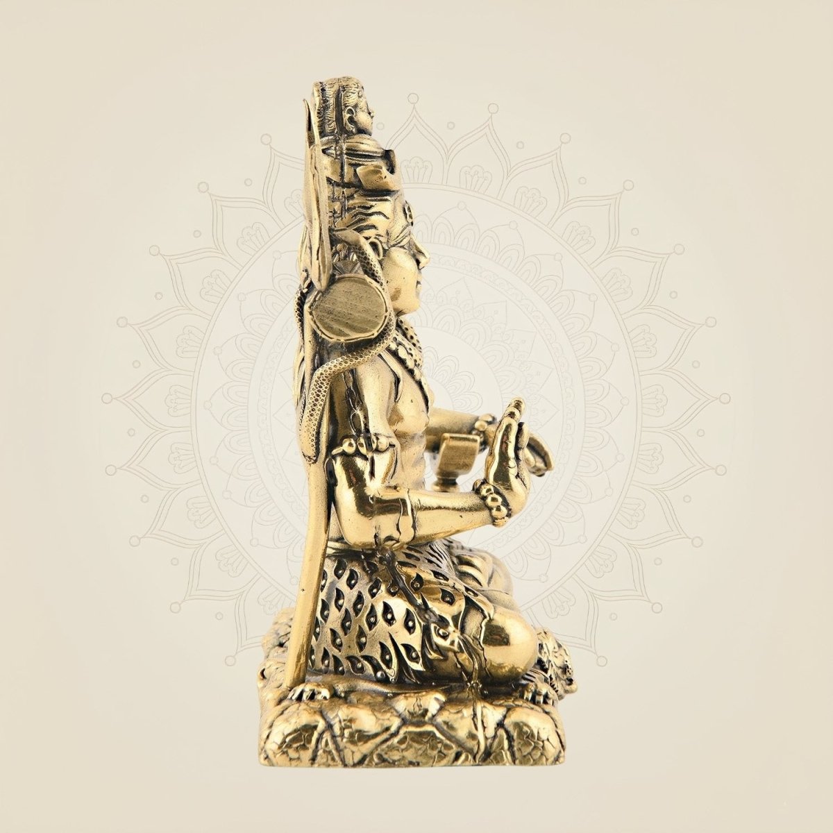 Brass Handmade Lord Shiva Idol