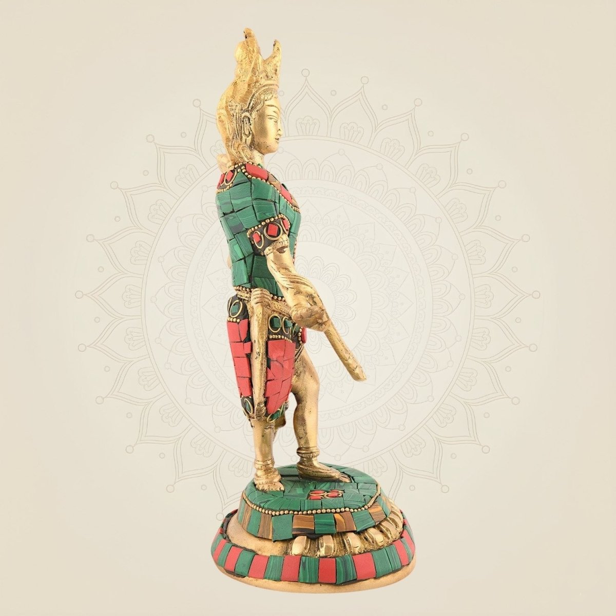 Tara Maa Brass Statue