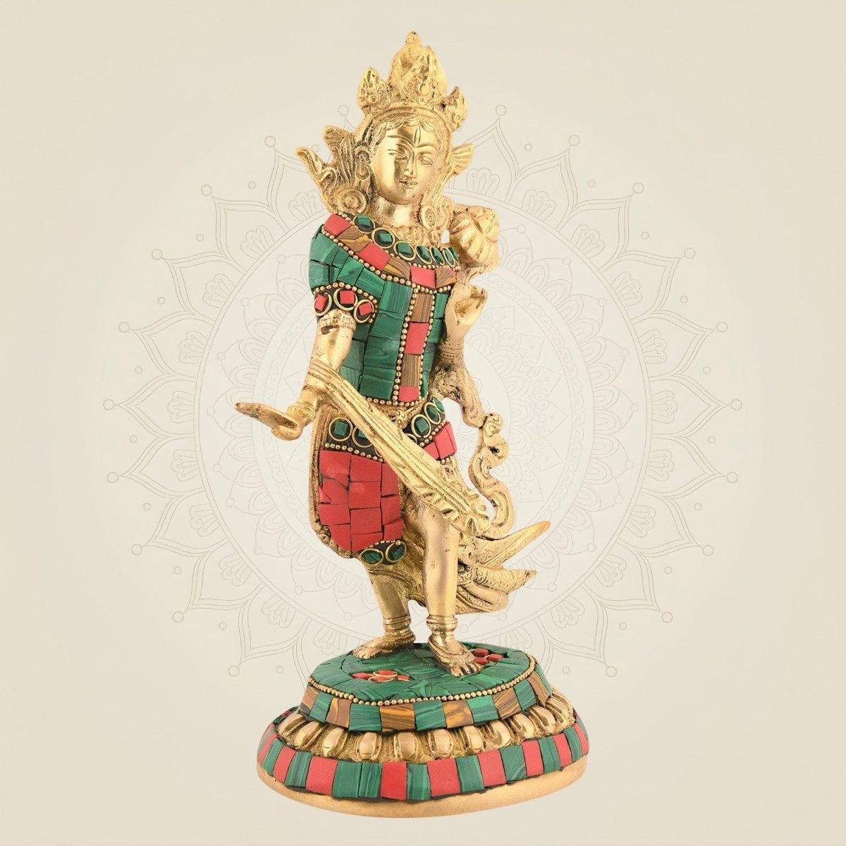 Brass Handwork Statue