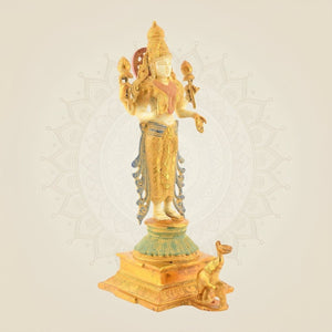 Brass Lakshmi ji Murti