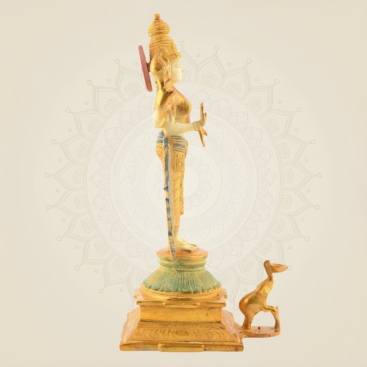 Lakshmi Brass Idol