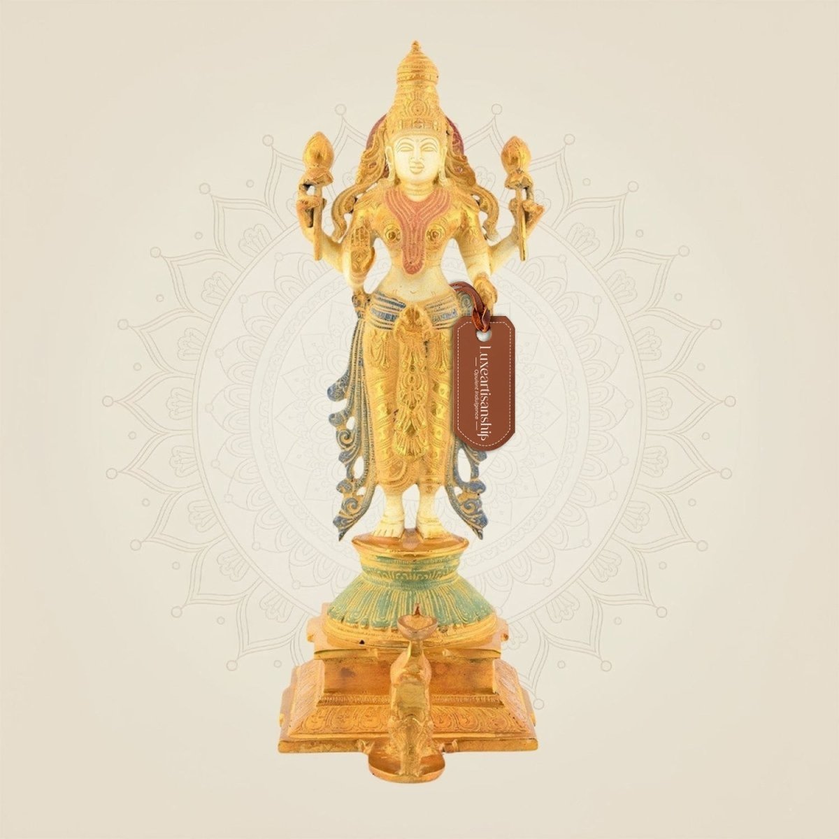 Brass Lakshmi ji Idol