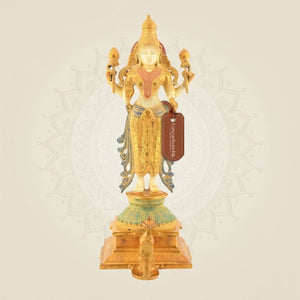 Brass Lakshmi ji Idol