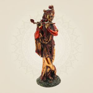Brass Krishna Statue