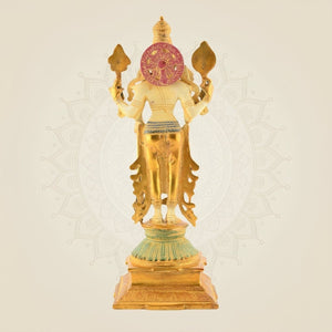 Multicolor Mud Finish Murti