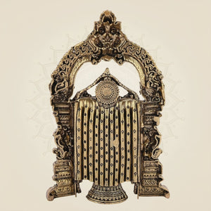 Handcrafted brass Tirupati Balaji statue