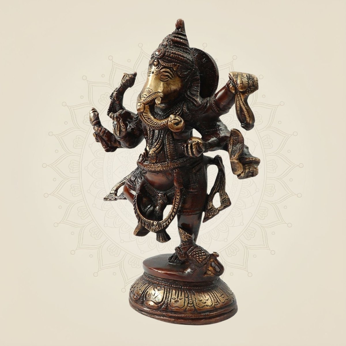 Traditional Brass Ganesh Murti
