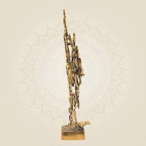 Tree of Life with Birds (Kalpavriksha) Pure Brass Artisan