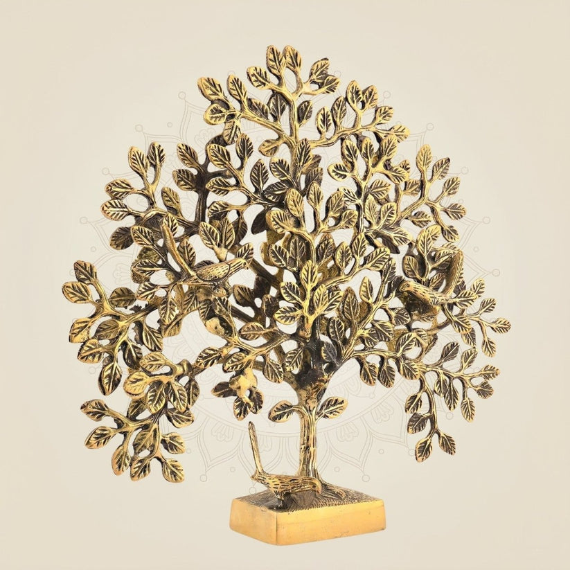 Buy Pure Brass Tree of Life (Kalpavriksha) with Birds Online